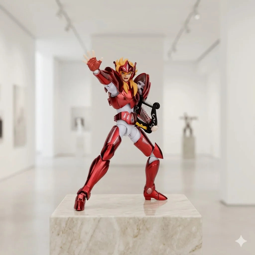 【In Stock】 Saint Seiya MST Asgard Eta Benetnasch Mime Red Lyre Myth Cloth EX Metal Armor Diecast Action Figure