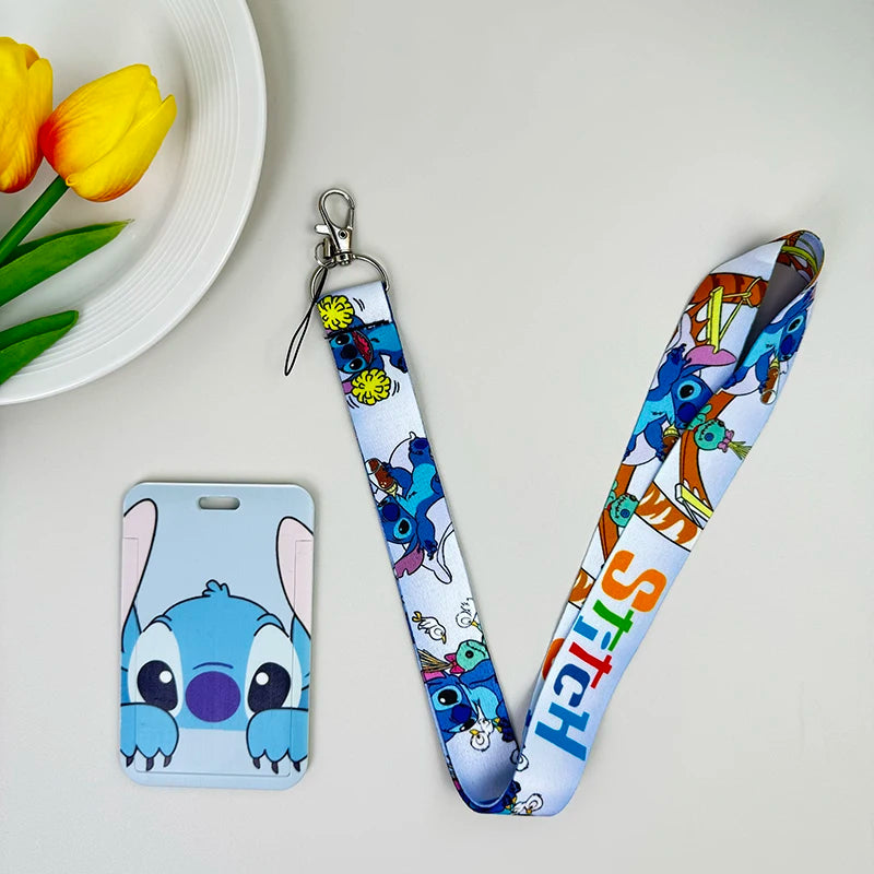 Anime Lanyards Keychain Animated Mobile Phone ID Card pass Hang Rope DIY Jewelry Accessories wholesale