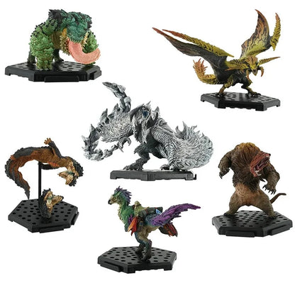Monster Hunter World NEW Figure MALZENO Arkveld AMATSU ZINOGRE RATHALOS MIZUTSUNE Dragon Action Figure Decoration Toy Model