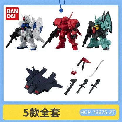 Bandai Gashapon Original Mobile Suit Ensemble (MSE) Gundam RX-78-2 Strike Hi-Nu Wing Astray ZZ Barbatos Assemble Model Kit