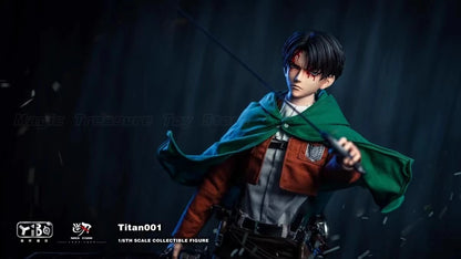 【In Stock】Original Yibo Model 1/6 Action Figure Attack on Titan Levi Ackerman Model  Collection