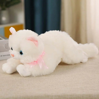 30/40cm Meowing Cat Plush Toy Kitten Cuddle Pillow Stuffed Soft Animals Plush Doll Baby Soothing Toy Kids Girls Birthday Gift