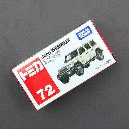 Takara Tomy Tomica No.72 Jeep Wrangler Car Alloy Toys Motor Vehicle Diecast Metal Model Kids Toys Boys