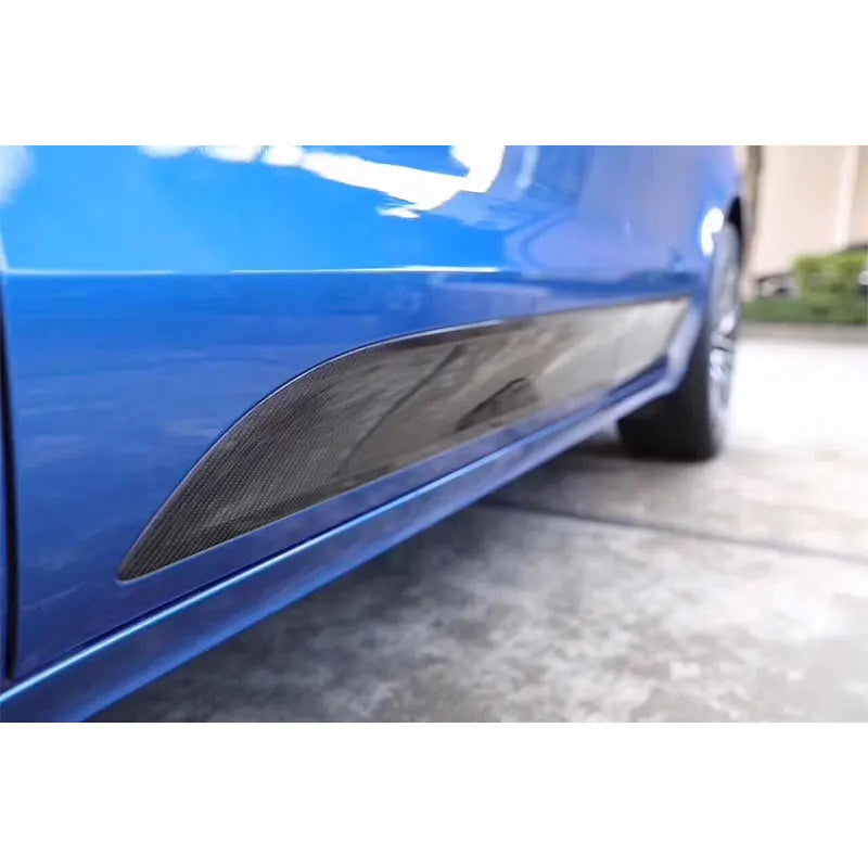 Car Door Protection For Porsche Macan Carbon Fiber Door Plate Cover Body Kit trim Add On style 2014 2015 2016 2017 2018 2020