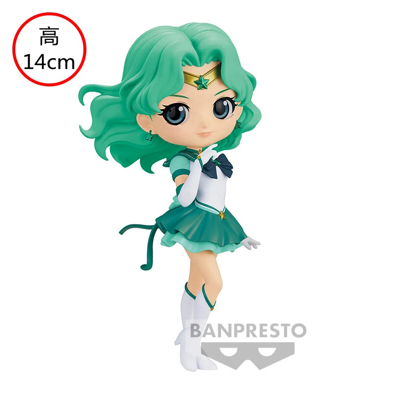 Prettyangel - Genuine Banpresto Q Posket Qposket Sailor Moon Cosmos The Movie Eternal Sailor Neptune Collection Figure Model Toy