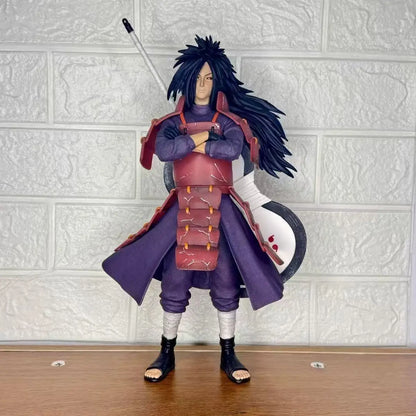 Uchiha Madara Peripheral figurine model table decoration, birthday gift, trendy toy scene decoration, car decoration