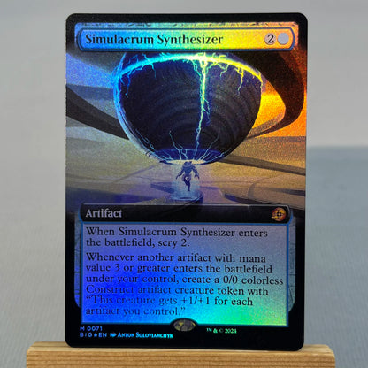 DMU 2XM MH2 BIG WOT LCI FOIL9/001 Tcg Proxy Cards Urza's Saga Rhystic Study Sheoldred, The Apocalypse