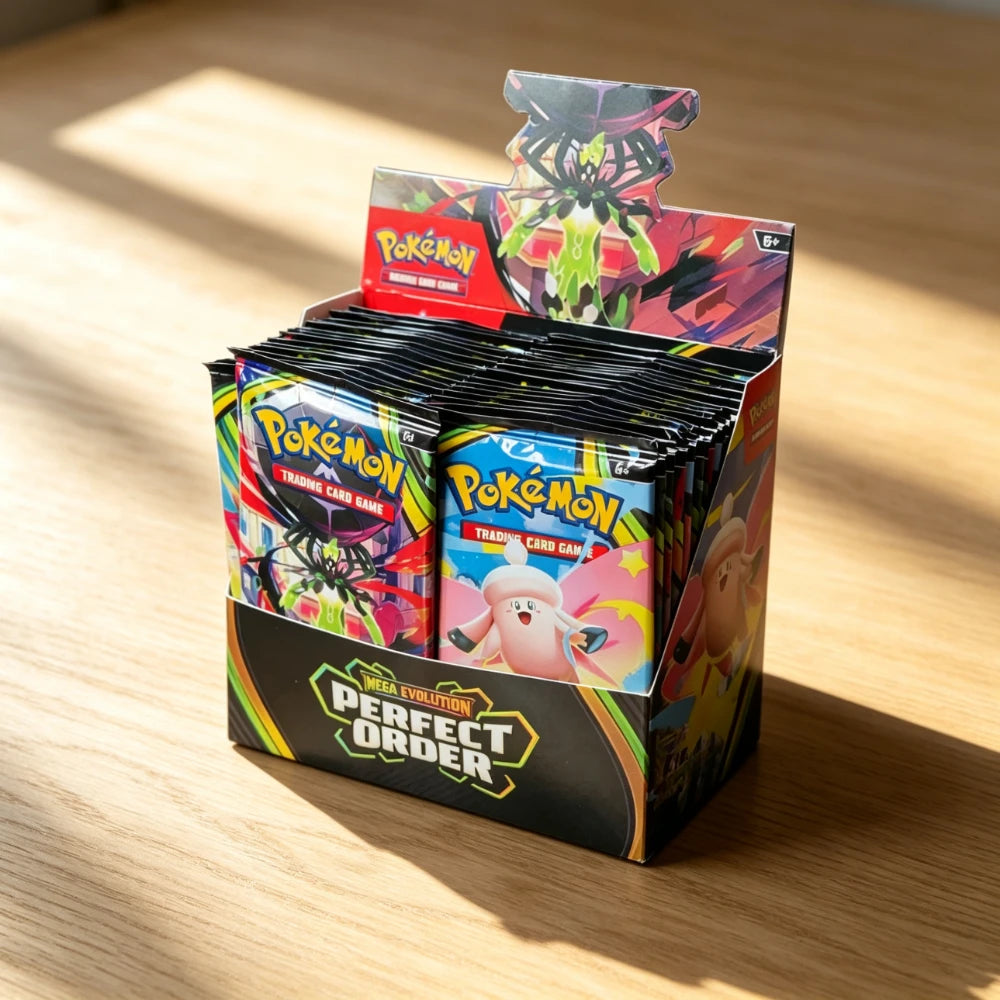 USA English Pokémon Card MEGA EVOLUTION Ascended Heroes Phantasmal Flames English Booster Battle Card Trading Game Card Gift Toy