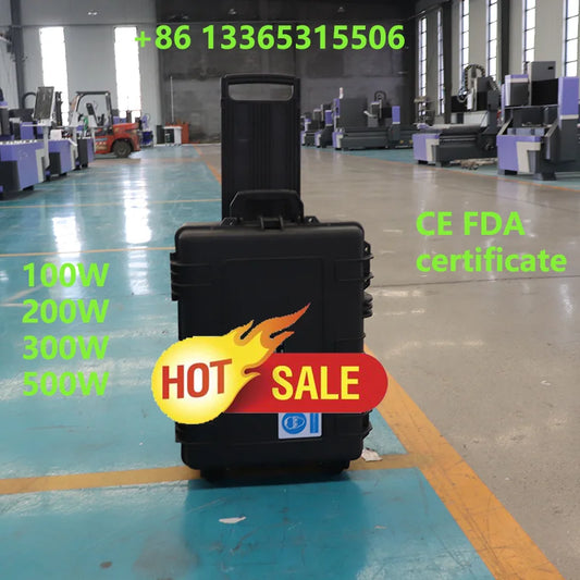 200W 300W 500W Rust Paint Decrease Cleaner Laser Cleaning Tool Pulse Laser Rust Removal Machine Laser Cleaning Machines