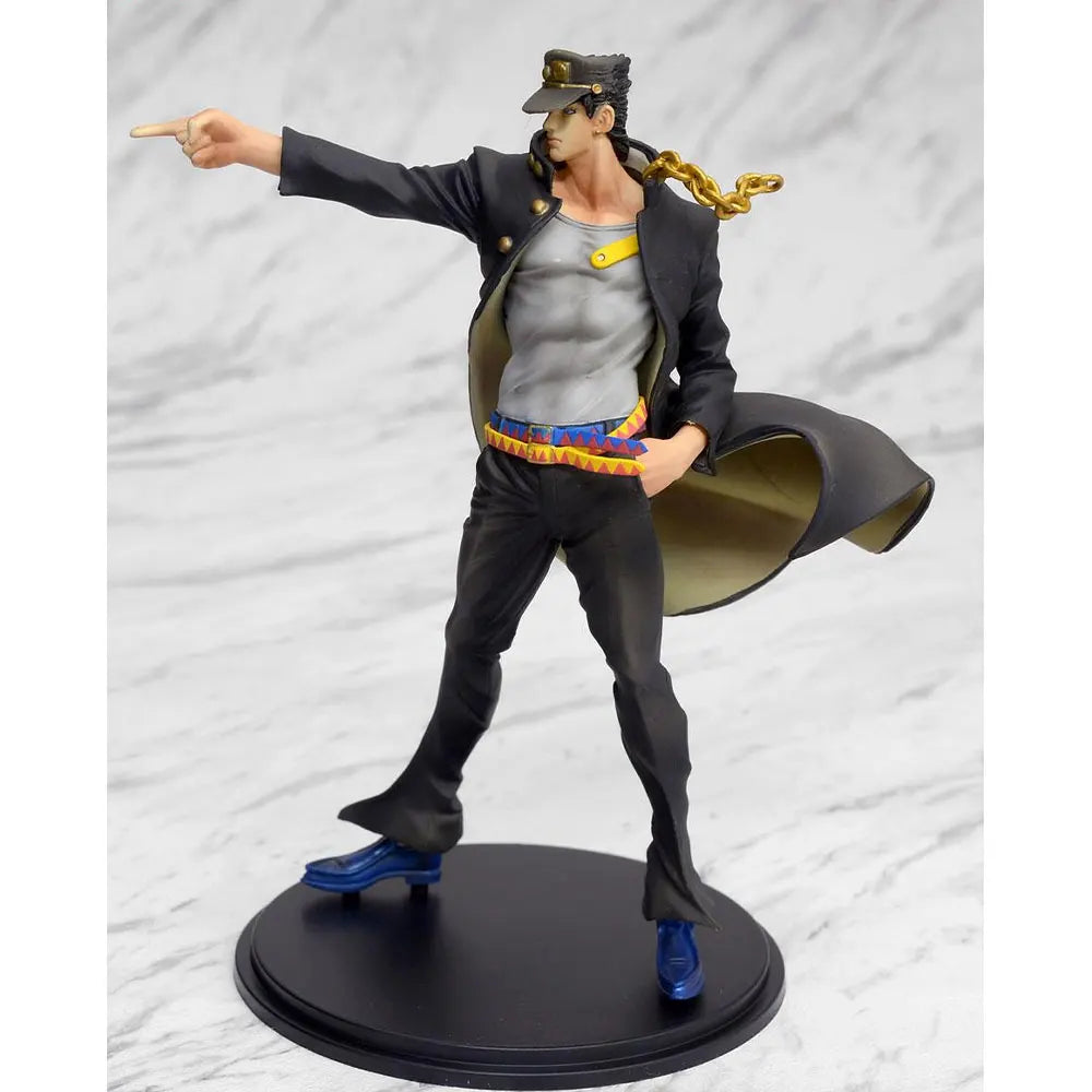 17CM Anime JoJo's Bizarre Adventure Figure Jotaro Kujo Stand Animation Model Toys Gifts Collection Decoration Ornaments PVC