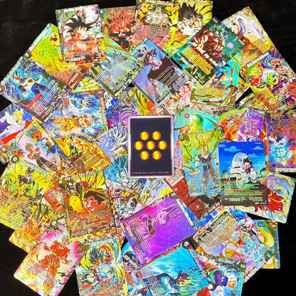 Dragon Ball Super Masters Secret Special God Rare Gogeta Goku Frieza Vegeta Gohan Proxy Collection Foil Texture Anime Game Cards