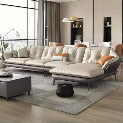 Modern Corner Living Room Sofas Aesthetic Corner Modern Modular Sectional Sofa Armchair Lazy Muebles Para Hogar Furniture