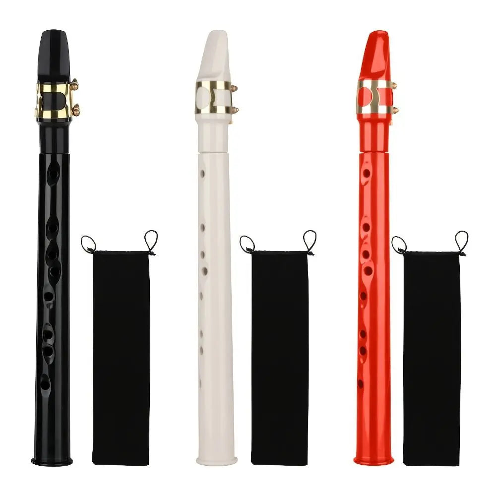 Mini Portable Saxophone Lightweight with Carrying Bag Woodwind Instrument 8-Hole Classical Pocket Saxophone