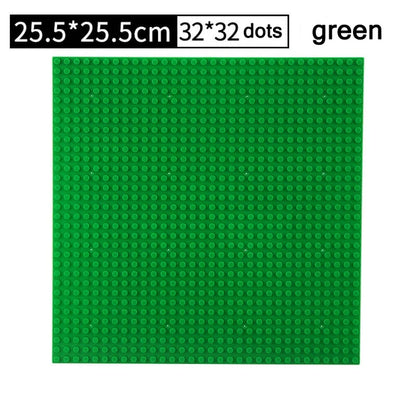 City Road Street Baseplate Straight Crossroad Curve T-Junction Building Blocks Base Plates Construction for Children Kids
