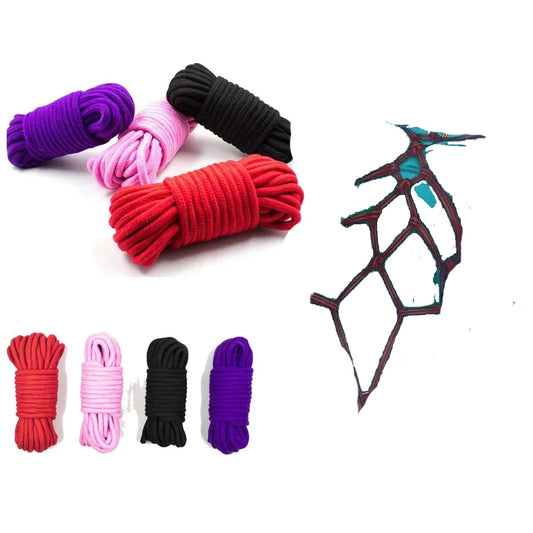 10M Sex Rope Binding Women Sex Toy BDSM Bondage for Adult SM Slave Role Playing Sextoy 18+ Binder Restraints Couple Sex Product