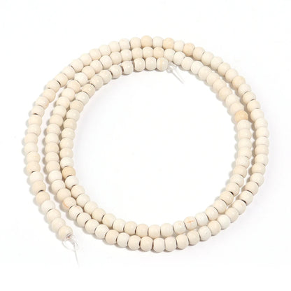 Natural White Turquoises Stone Beads 3-16mm Gemstone Spacer Bead for Jewelry Making DIY Bracelet Necklace Beaded Accessories