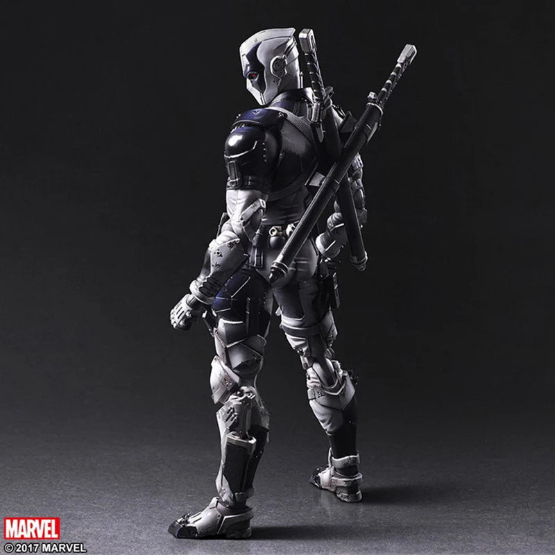 Play Arts Deadpool Action Figure Marvel X-Men Play Arts Kai Super Hero Wade Winston Wilson BJD Deadpool Figure Collect Model Toy