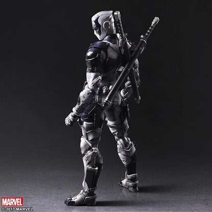 Play Arts Deadpool Action Figure Marvel X-Men Play Arts Kai Super Hero Wade Winston Wilson BJD Deadpool Figure Collect Model Toy