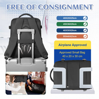 Clothing Storage Bag Personal item storage Backpack Ryanair Backpack 40x30x20 Cabin Bag, Vacuum Storage Bag With Manual Pump