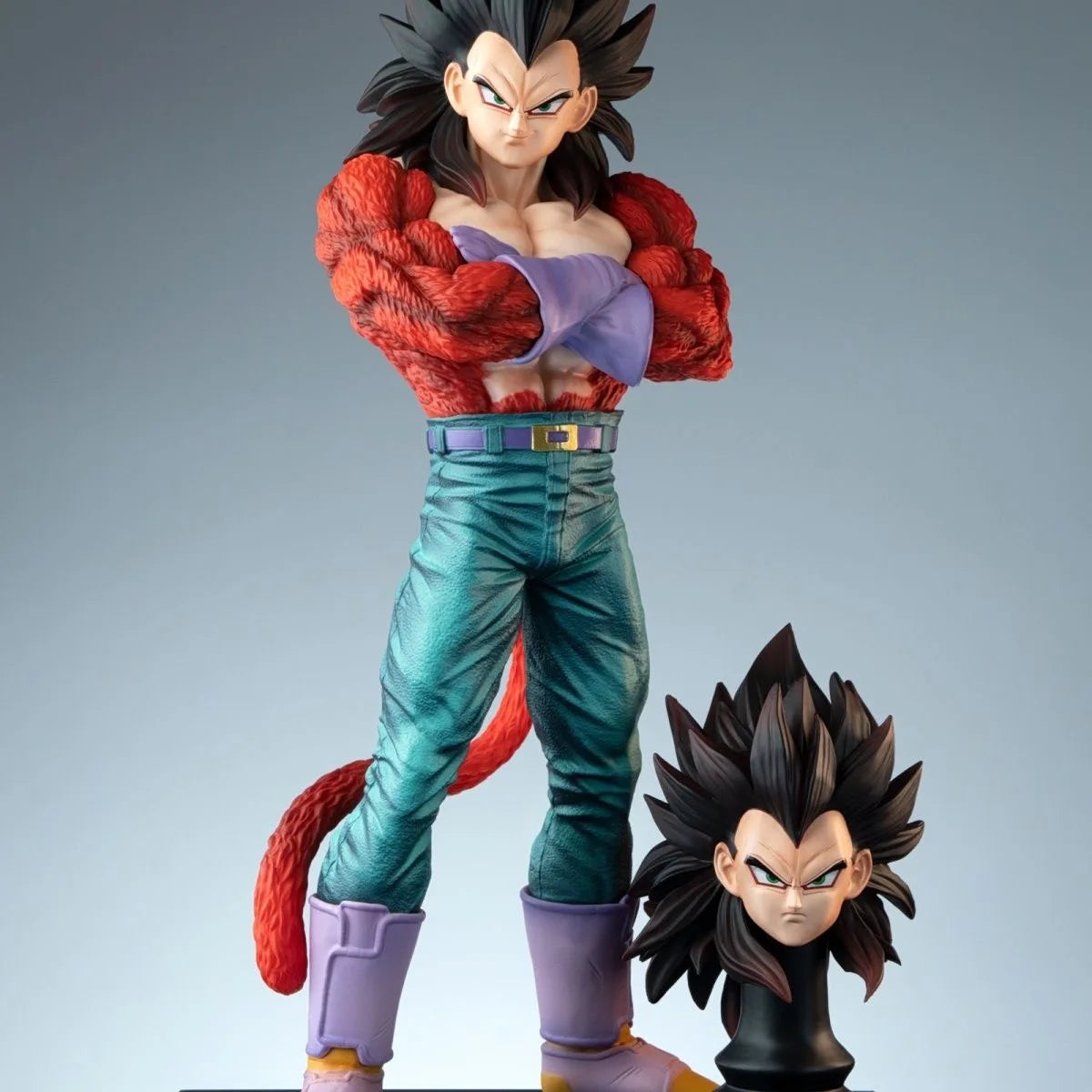 Dragon Ball Super Saiyan 4 Vegeta Figure Ssj4 Vegeta Action Figures Goku Pvc Statue Collection Model Toys Gifts