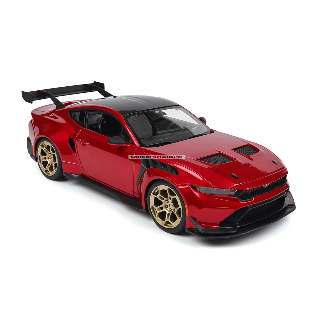 Maisto 1:18 2025 Ford Mustang CTD Alloy Car Model Static Die Casting Model Collection Gift Toy Gift Black base