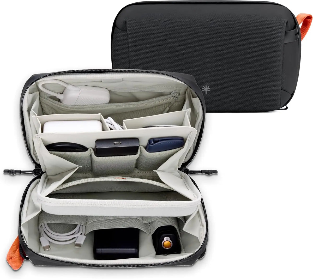 PGYTECH Tech Pouch Organizer Bag Waterproof Small Electronics Tech Organizer Pouch For Cables, Phone Batteries