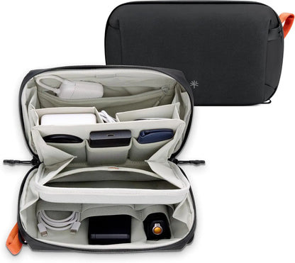PGYTECH Tech Pouch Organizer Bag Waterproof Small Electronics Tech Organizer Pouch For Cables, Phone Batteries