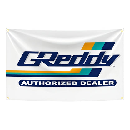 60x90cm 90x150cm 120x180cm GReddys JDM Racing Flag Tapestry Banner Japanese Auto Modify Garage Wall Hanging Flag Decor