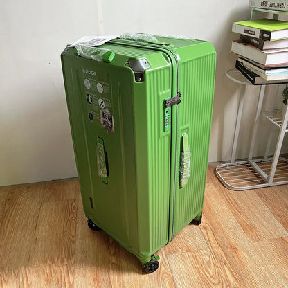 KLQDZMS Women's Suitcase High-quality Large-capacity Trolley Case ABS + PC Family Travel Essentials Men's with Wheels Luggage