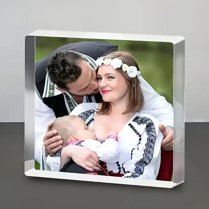 Customized Acrylic Photos, Personalized Photo Frames, Photo Gifts, Ideal Gifts, Suitable for Weddings, Anniversaries, Family Pho