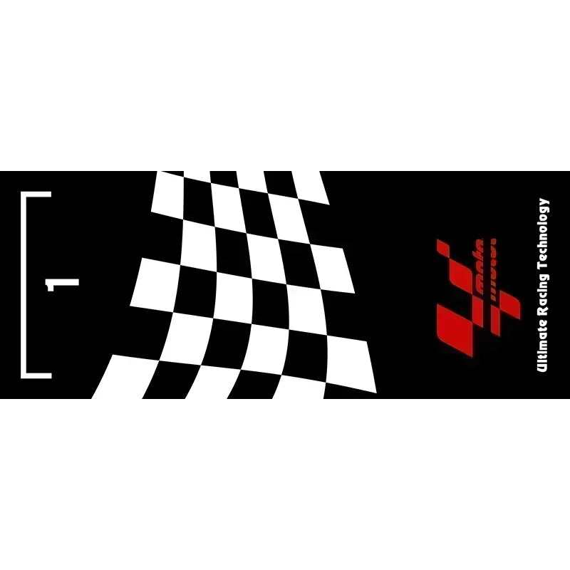 Crystal Velvet Motorcycle Display Carpet Racing Electric Vehicle Mat Garage Anti-slip Floor Decoration Customized Parking Rug