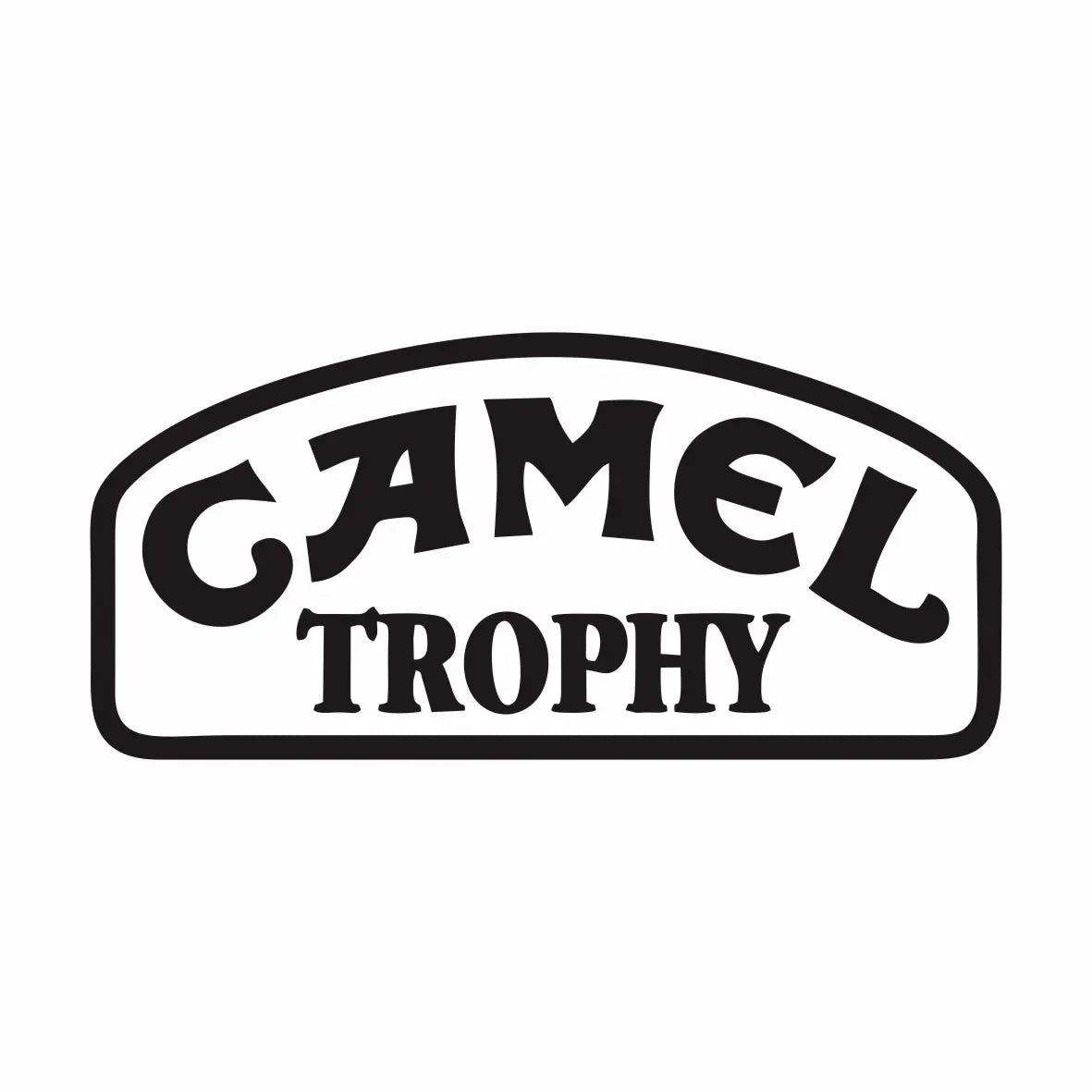 New Design Camel Trophy Figure Car Decal Waterproof Decal Truck Trunk Motorcycle Car Scratch Decorative Accessories, 15cm