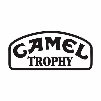 New Design Camel Trophy Figure Car Decal Waterproof Decal Truck Trunk Motorcycle Car Scratch Decorative Accessories, 15cm