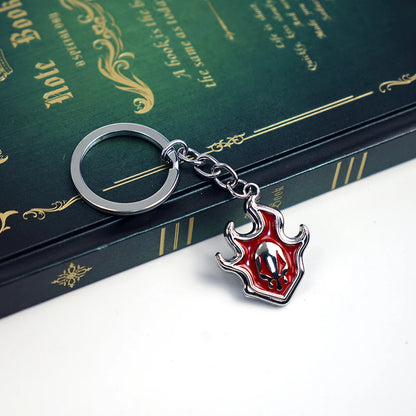 Bleach Mini Sword Model Keychain Zangetsu Zanpakutou Hitsugaya Toushirou Katana Keychains Accessories llaveros