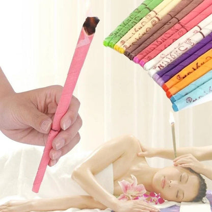 Aromatic Ear Candle Stick, Aromatherapy Ear Therapy, with A Straight Horn Mouth Shape. Ear Care Stick, Beauty Salon Ear Picking