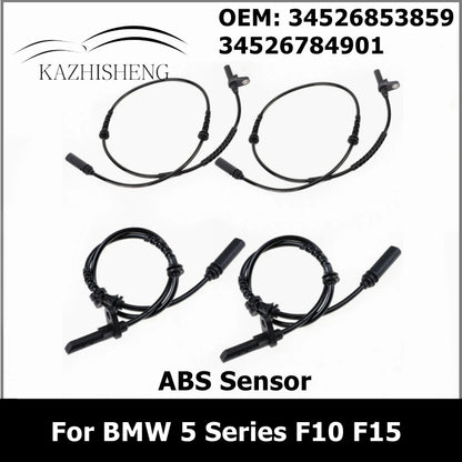 34526853859 34526784901 Front Rear ABS Wheel Speed Sensors for BMW 5 Seires F10 F12 F06