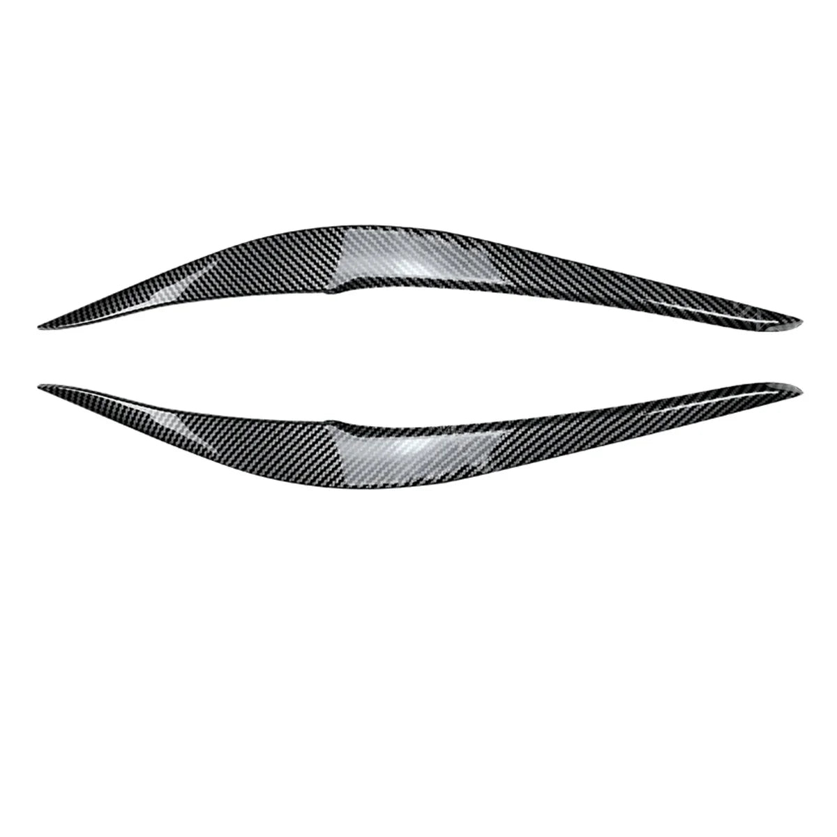 Front Headlight Eyelids Eyebrows For BMW F87 M2 / M2C 2016-2021 Shiny Black High Quality ABS Lids Front Lamp Body Kits Tuning