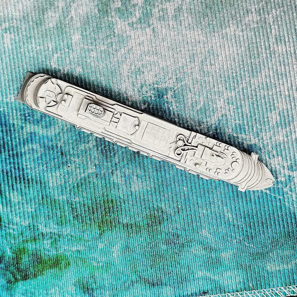 1/2000 Idaho Cruise Ship Waterline Version Model  16.2cm 3D Printed Forming Ships Static Model Ship Toy Ornament
