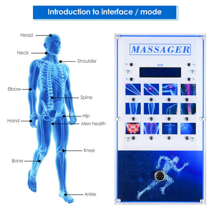 Professional Pneumatic Shockwave Therapy Machine Radial ESWT Sport Recovery Joint Pain Relief Portable Case Physiotherapy Device