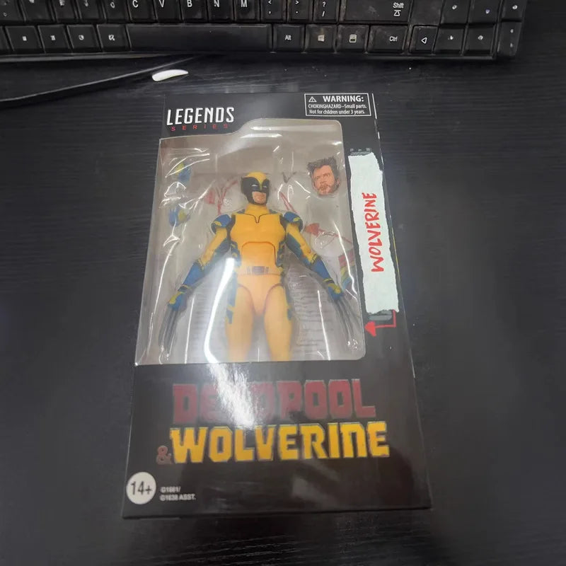 Marvel Legends Wolverine Deadpool Wolverine Movie Yellow Suit 6 Inch Action Collectible Figure For Adult Collectors