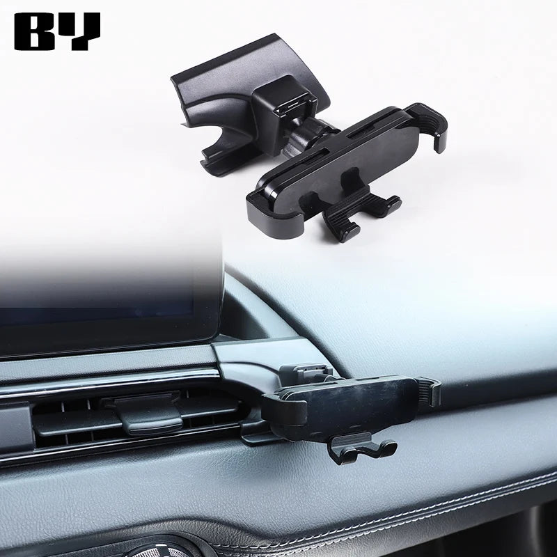 For Mazda MX5 MX-5 ND 2016-2024 ABS central control air outlet right mobile phone holder GPS navigation holder car accessories