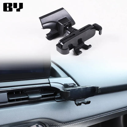 For Mazda MX5 MX-5 ND 2016-2024 ABS central control air outlet right mobile phone holder GPS navigation holder car accessories