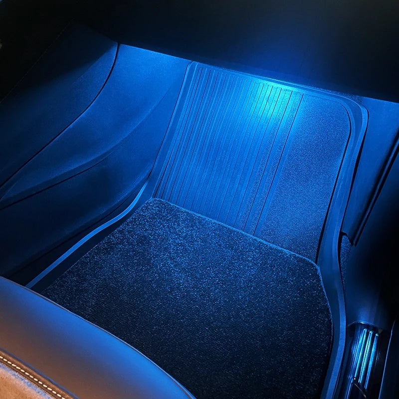 For Porsche 911 955 957 987 997 Cayenne Boxster Cayman Macan Carrera 911 992 Panamera 971 Car Footwell Lights Accessories