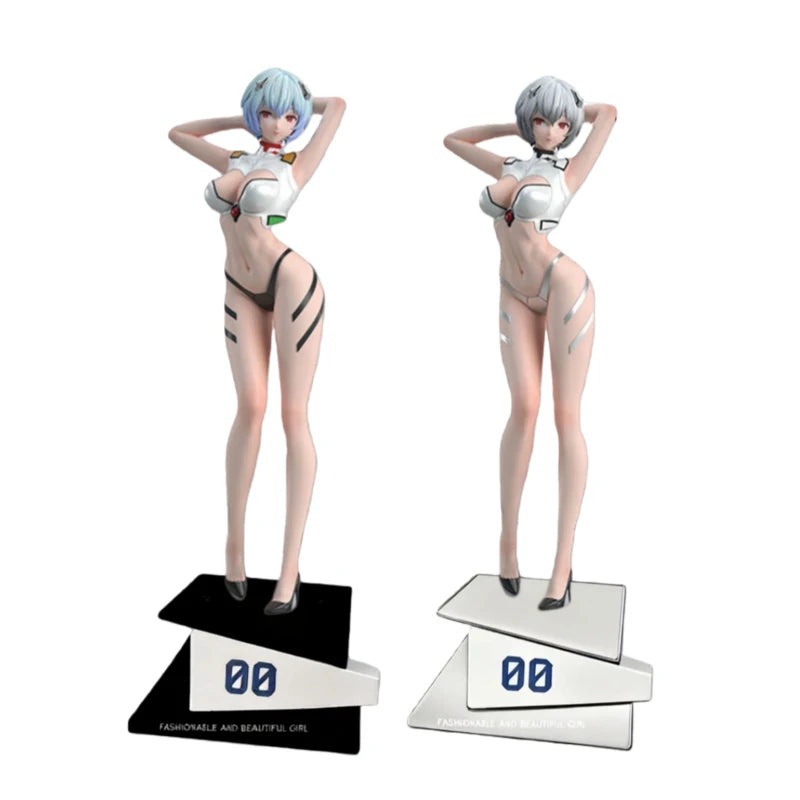 【In Stock】Chassis Desktop Ornaments Short Hair Ling Ayanami Rei Gk Hand-Made Two Beautiful Girls Tide Play Decorations