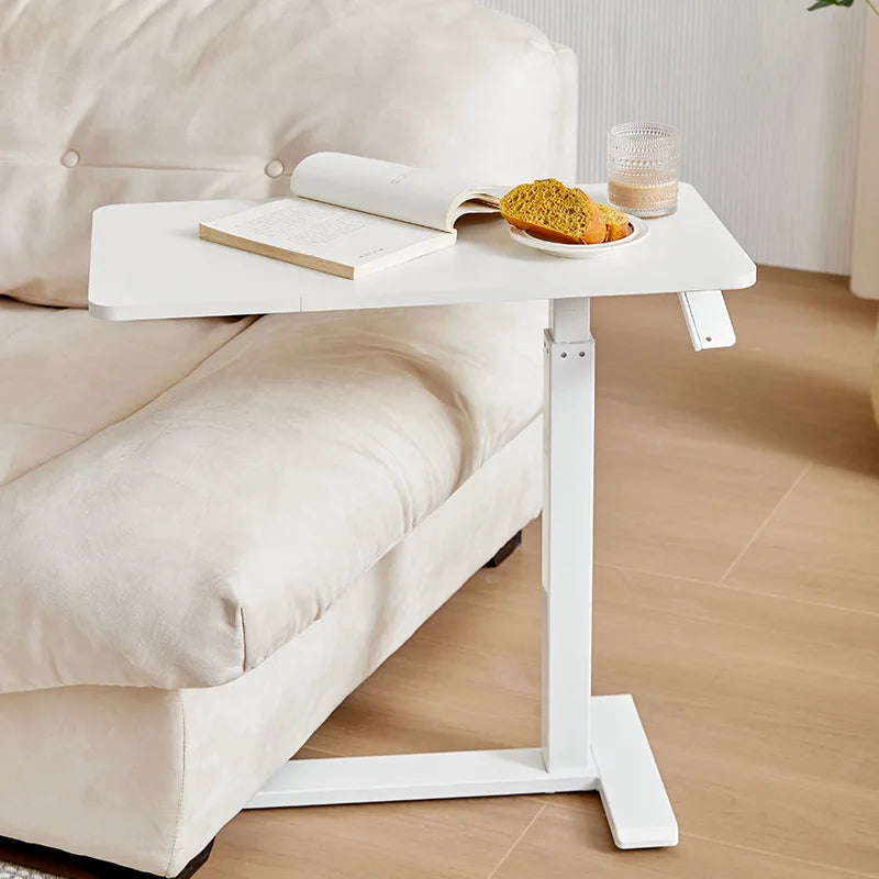 Lifting Table Mobile Computer Desk Sofa Living Room Side Table Adjustable Height Household Small Side Desk Table For Home Office