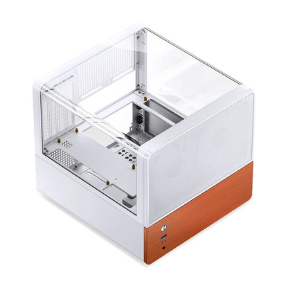 JONSBO V12 MATX Desktop Case Seaview Room Type-c Interface ATX Power Supply Mini Side Transparent Computer Case