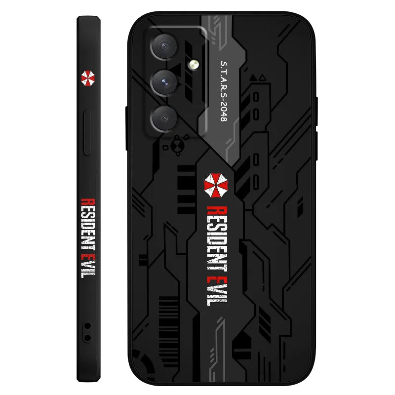 Resident evil Phone Case For Samsung Galaxy A55 A35 A25 A15 A56 A36 A26 A16 A06 A05 A05S A54 A34 A24 A14 A04 A04S A04E 4G 5G C