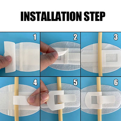10-100pcs Catheter Stabilization Device, Catheter Tube Holder, Adhesive Catheter Urinary Leg Bag Leg Band Holder