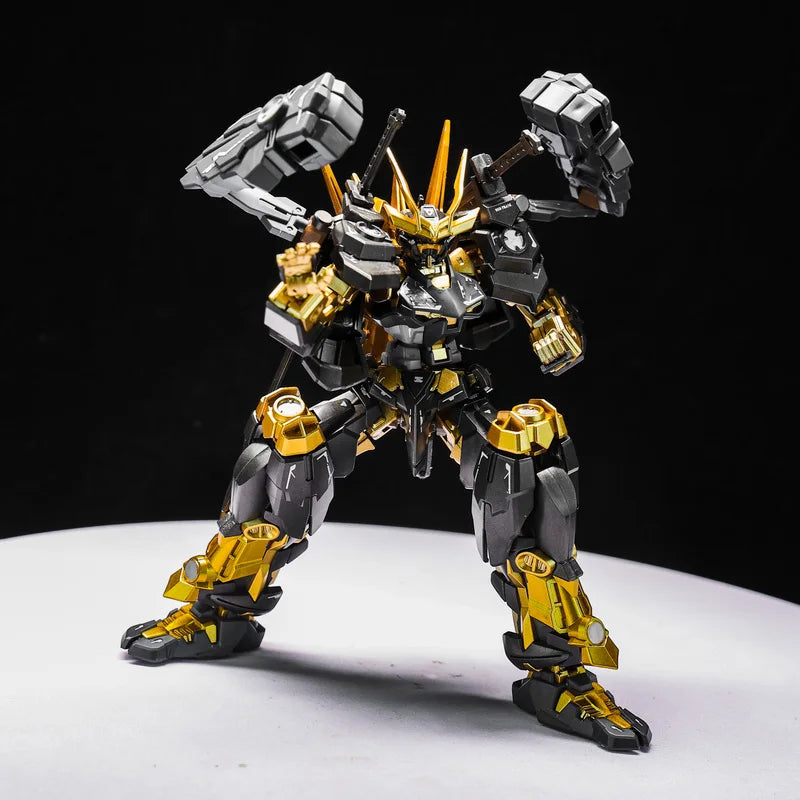 HG 1/144 Beautiful 61846 Black Gold Warring States Heretic Model Kit Action Figures Desktop Ornament Toys Anime Enthusiast Gift