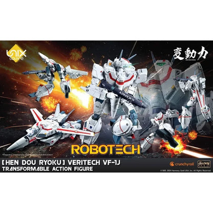 【In Stock】Sentinel Unix Square Macross Robotech VF-1J Transformable Mecha Highly Articulated Collectible Action Figure Hobby Toy